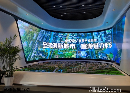 嘉善产业新城规划沙盘互动